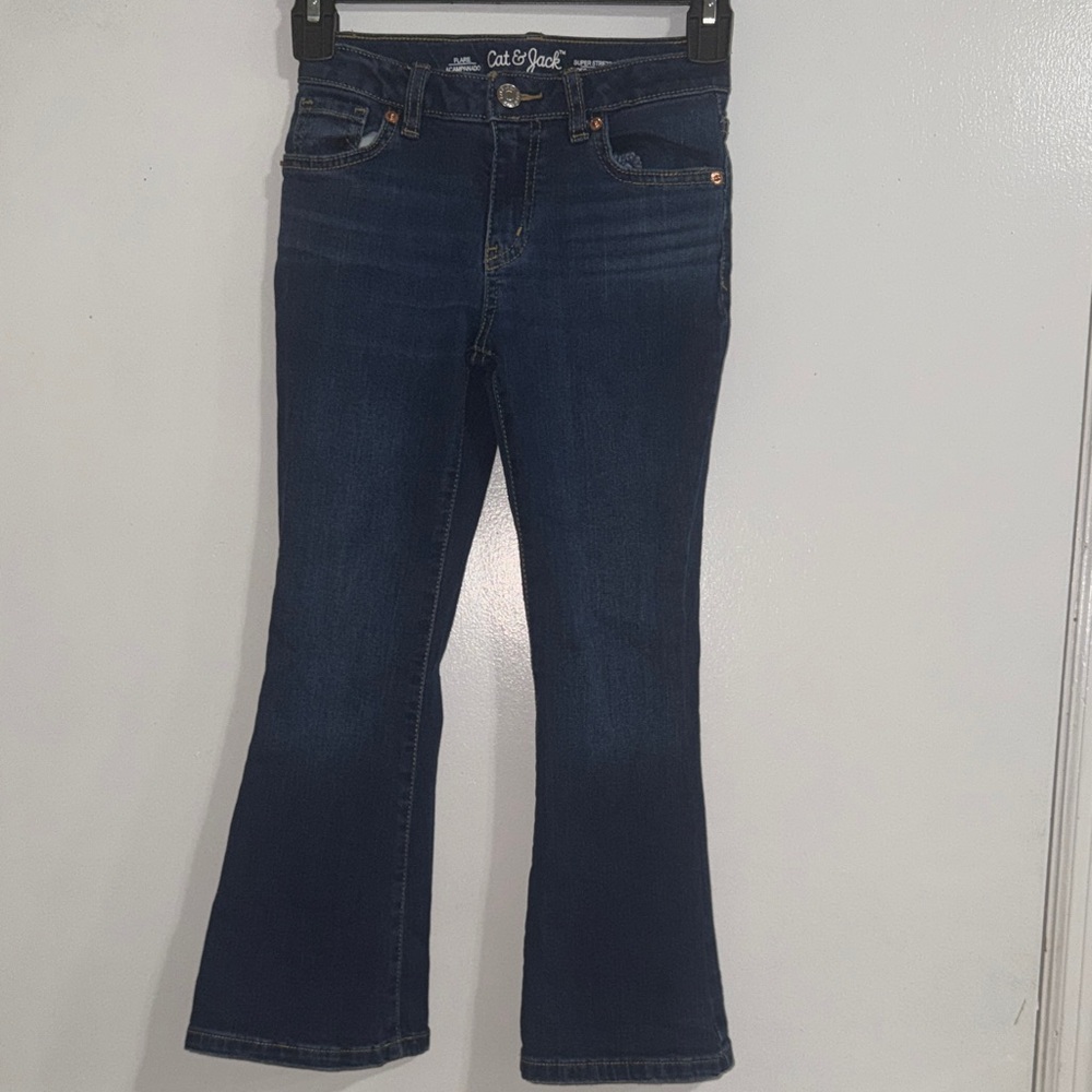 Cat & Jack Dark Indigo Flare Jeans